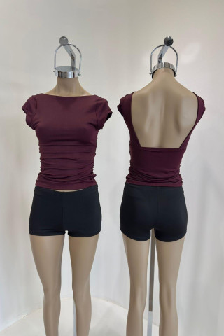 TOP MC CON RECORTE Y ESPALDA DESCUBIERTA - Art.21