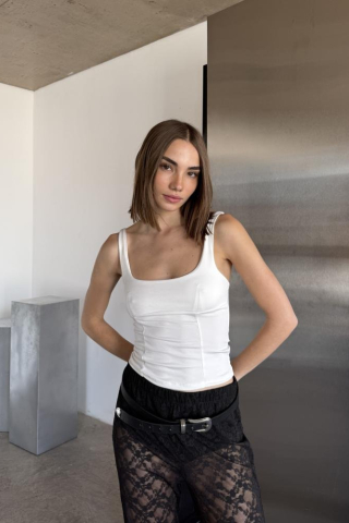 MUSCULOSA MICROFIBRA CUELLO CUADRADO - ART. 117