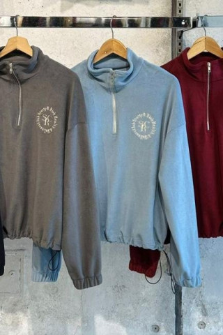 BUZO MICROPOLAR CON BORDADO Y CIERRE - Art.324