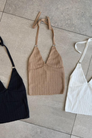 TOP ARGOLLITAS TEJIDO TULUM - Art.188