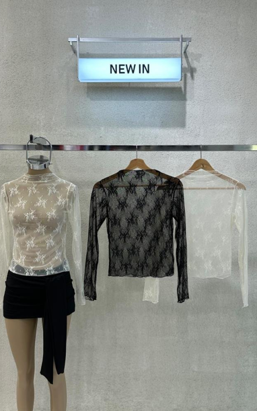 TOP TULL ENCAJE "LACE CHARLOTTE" - ART. 67A
